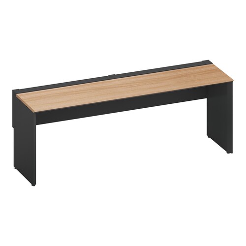 ワークヴィスタ+片面開閉式W200D60黒脚M