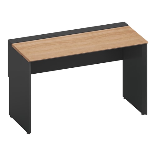 ワークヴィスタ+片面固定式W120D60黒脚M