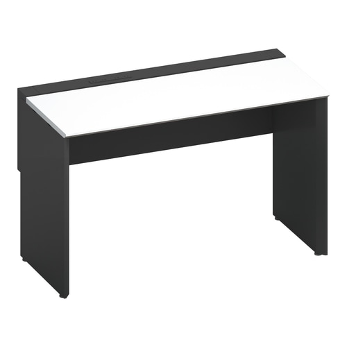 ワークヴィスタ+片面固定式W120D60黒脚W