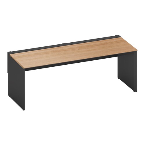 ワークヴィスタ+片面開閉式W200D80黒脚M