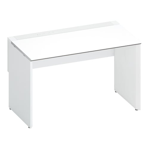 ワークヴィスタ+片面固定式W120D70白脚W