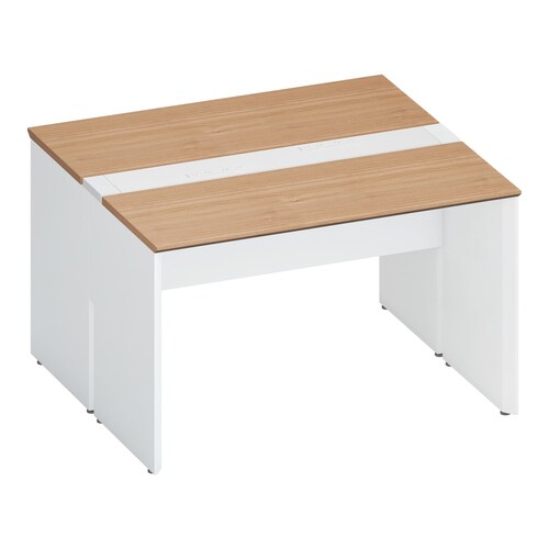 ワークヴィスタ+両面固定式W120D60白脚M