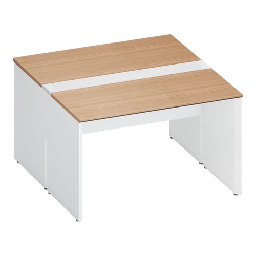 ワークヴィスタ+両面固定式W120D70白脚M