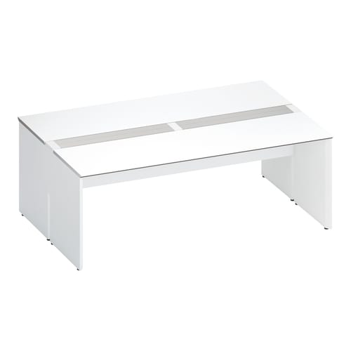 ワークヴィスタ+両面開閉式W200D70白脚W