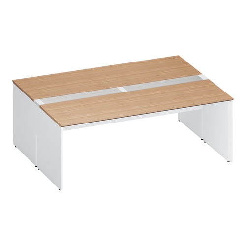 ワークヴィスタ+両面開閉式W200D80白脚M