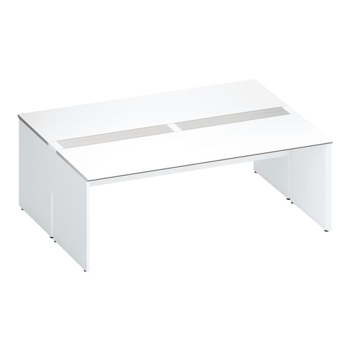 ワークヴィスタ+両面開閉式W200D80白脚W