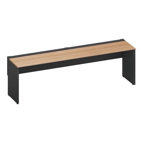 ワークヴィスタ+片面開閉式W240D60黒脚M