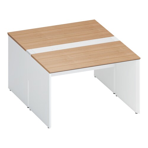 ワークヴィスタ+両面固定式W120D80白脚M