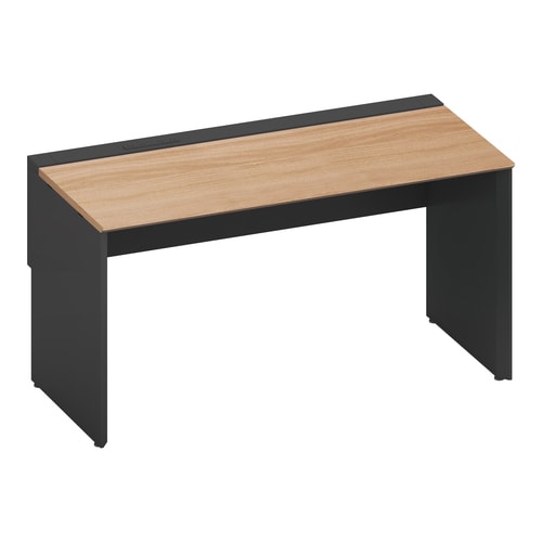 ワークヴィスタ+片面固定式W140D70黒脚M