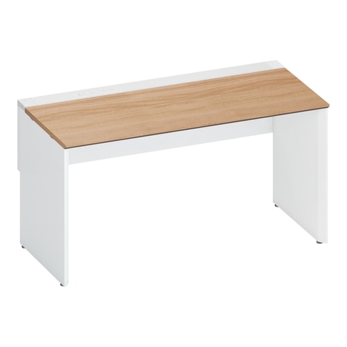 ワークヴィスタ+片面固定式W140D70白脚M