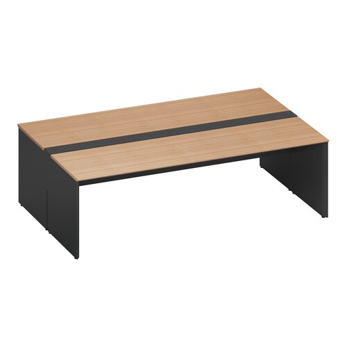 ワークヴィスタ+両面開閉式W240D80黒脚M