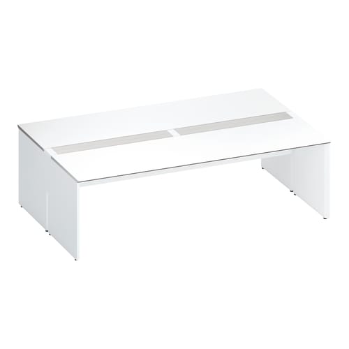 ワークヴィスタ+両面開閉式W240D80白脚W