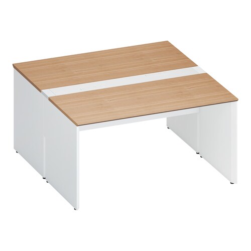 ワークヴィスタ+両面固定式W140D80白脚M