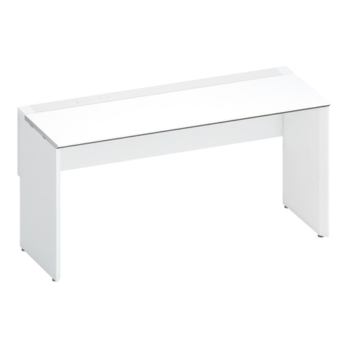 ワークヴィスタ+片面固定式W150D60白脚W