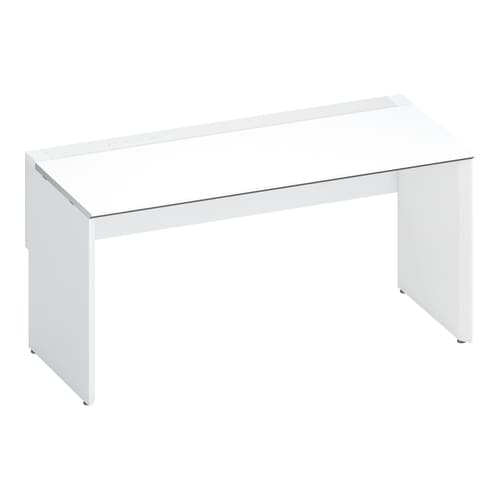 ワークヴィスタ+片面固定式W150D70白脚W