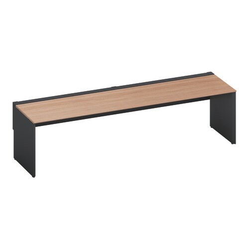 ワークヴィスタ+片面開閉式W280D80黒脚M