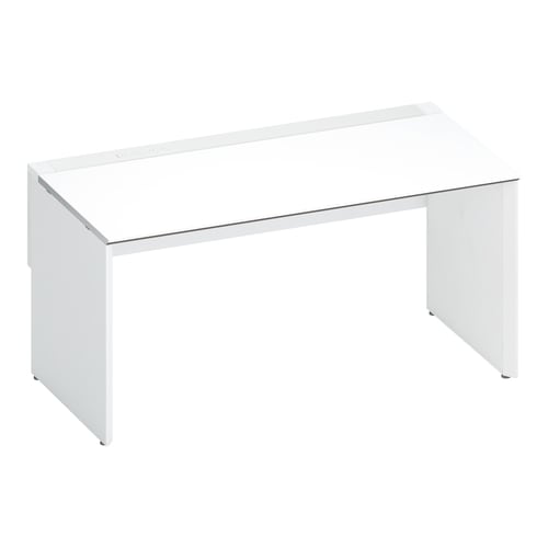 ワークヴィスタ+片面固定式W150D80白脚W