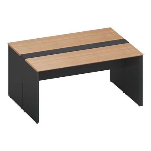 ワークヴィスタ+両面固定式W150D60黒脚M