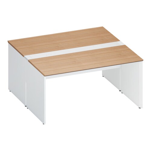 ワークヴィスタ+両面固定式W150D80白脚M