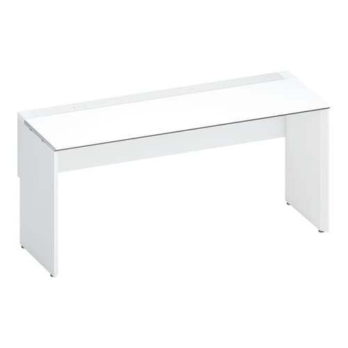 ワークヴィスタ+片面固定式W160D60白脚W