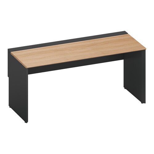 ワークヴィスタ+片面固定式W160D70黒脚M