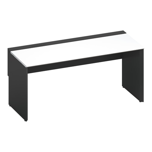 ワークヴィスタ+片面固定式W160D70黒脚W