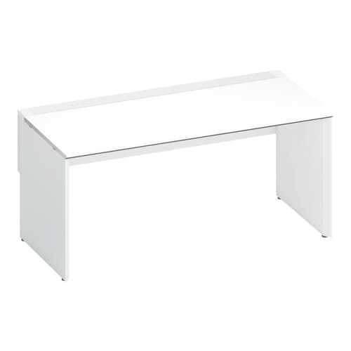 ワークヴィスタ+片面固定式W160D80白脚W