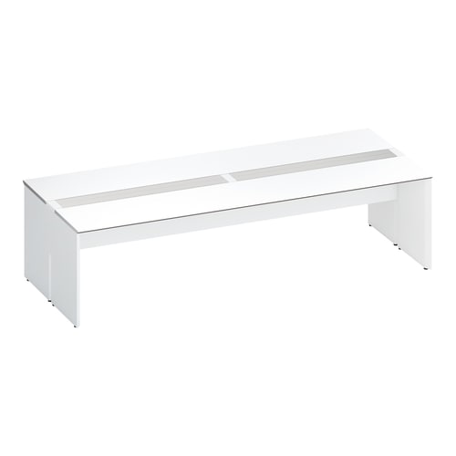 ワークヴィスタ+両面開閉式W280D60白脚W