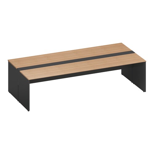 ワークヴィスタ+両面開閉式W280D70黒脚M