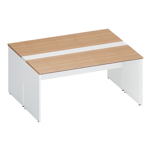 ワークヴィスタ+両面固定式W160D70白脚M