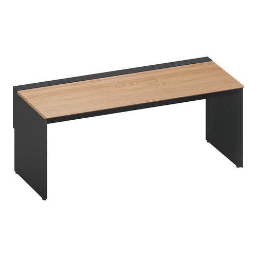 ワークヴィスタ+片面固定式W180D80黒脚M