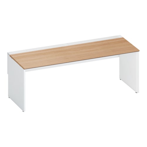 ワークヴィスタ+片面固定式W200D80白脚M