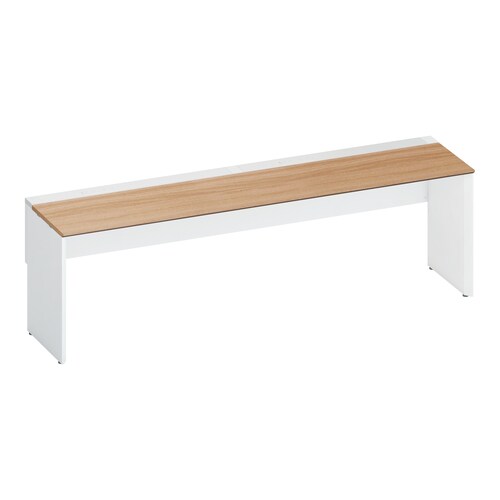 ワークヴィスタ+片面固定式W240D60白脚M