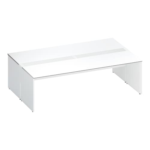 ワークヴィスタ+両面固定式W240D80白脚W