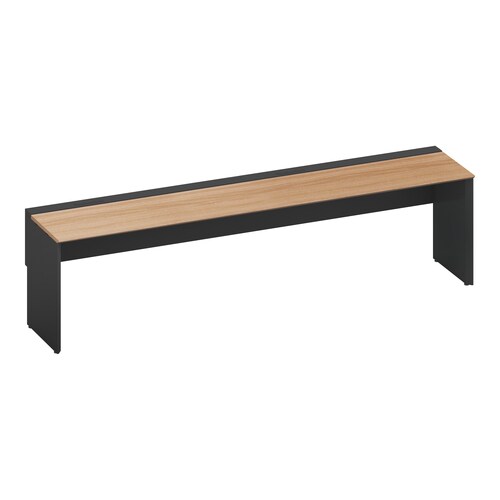 ワークヴィスタ+片面固定式W280D60黒脚M