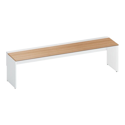 ワークヴィスタ+片面固定式W280D70白脚M