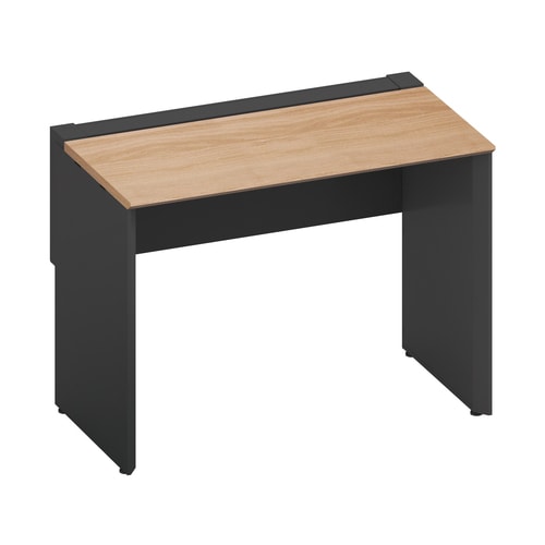 ワークヴィスタ+片面開閉式W100D60黒脚M