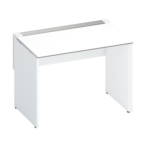 ワークヴィスタ+片面開閉式W100D70白脚W