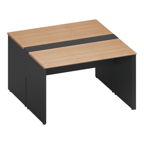 ワークヴィスタ+両面開閉式W120D70黒脚M