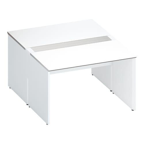 ワークヴィスタ+両面開閉式W120D80白脚W