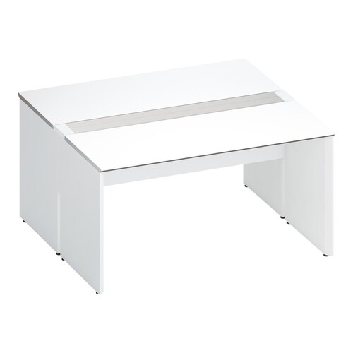 ワークヴィスタ+両面開閉式W140D70白脚W