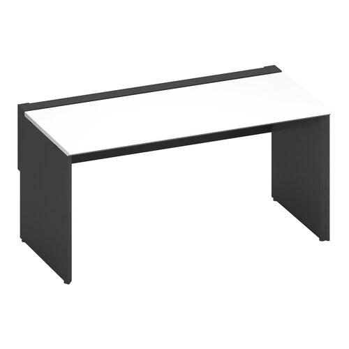 ワークヴィスタ+片面開閉式W150D80黒脚W