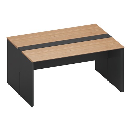 ワークヴィスタ+両面開閉式W150D60黒脚M