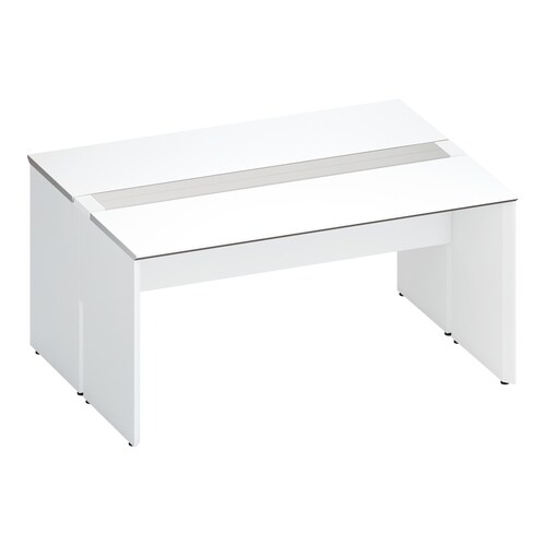 ワークヴィスタ+両面開閉式W150D60白脚W