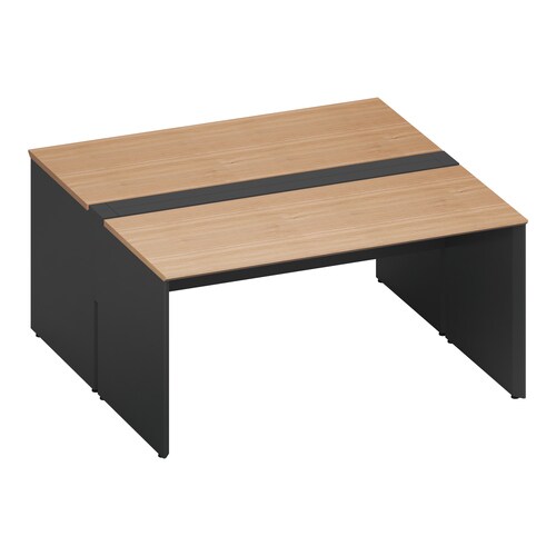 ワークヴィスタ+両面開閉式W150D80黒脚M