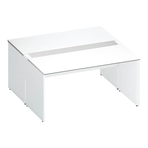 ワークヴィスタ+両面開閉式W150D80白脚W