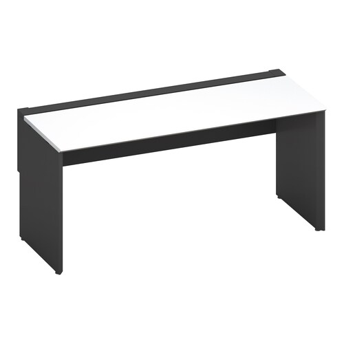 ワークヴィスタ+片面開閉式W160D70黒脚W