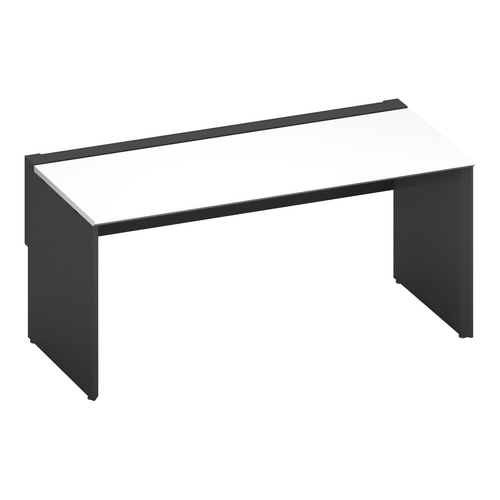 ワークヴィスタ+片面開閉式W160D80黒脚W