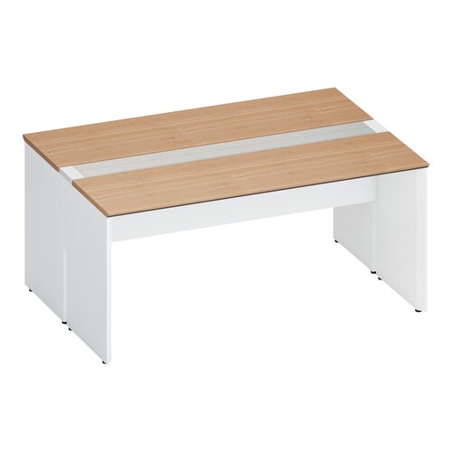 ワークヴィスタ+両面開閉式W160D60白脚M