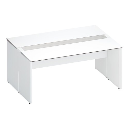 ワークヴィスタ+両面開閉式W160D60白脚W